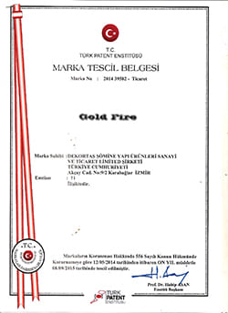 Golfire Tescil Belgesi