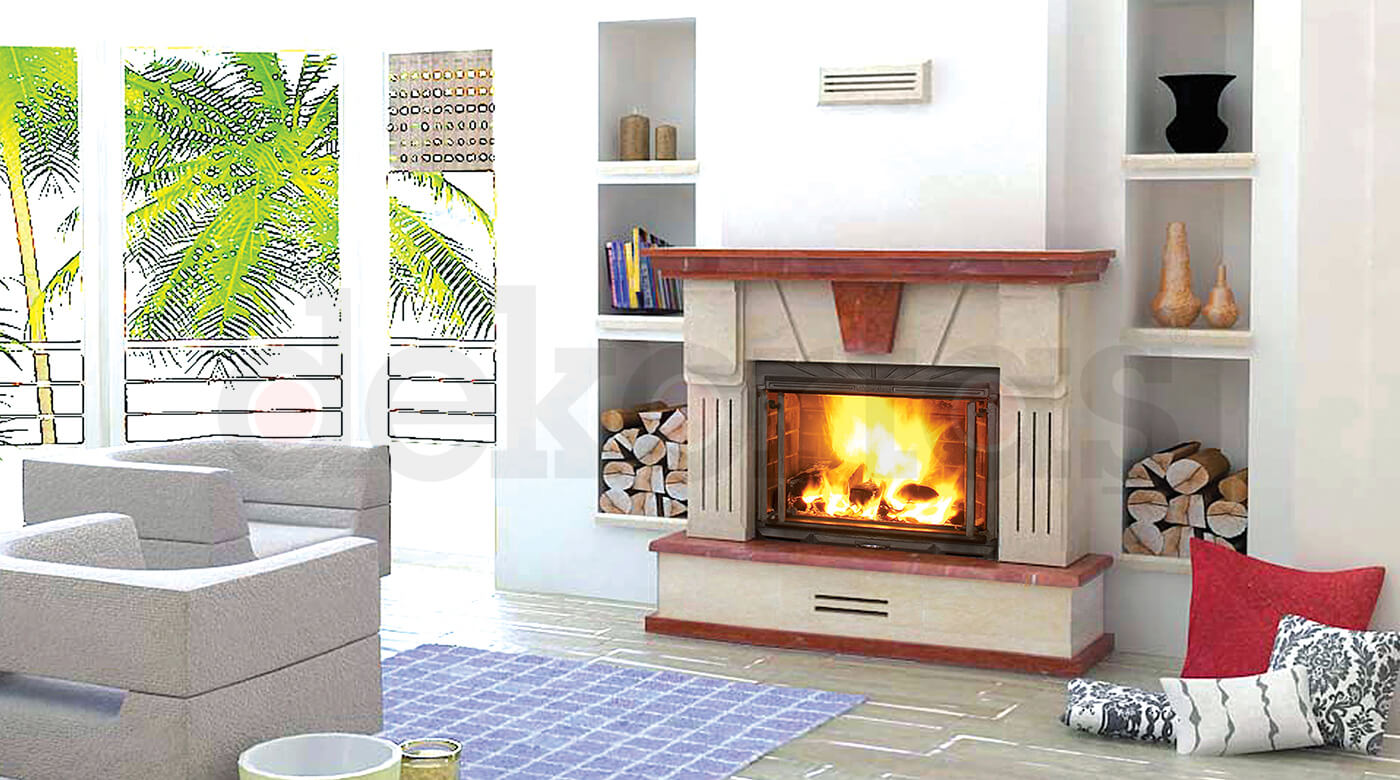 Model 314 Odunlu Şömine Modeli