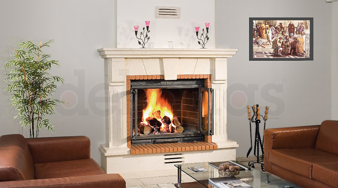 Model 483 Odunlu Şömine Modeli