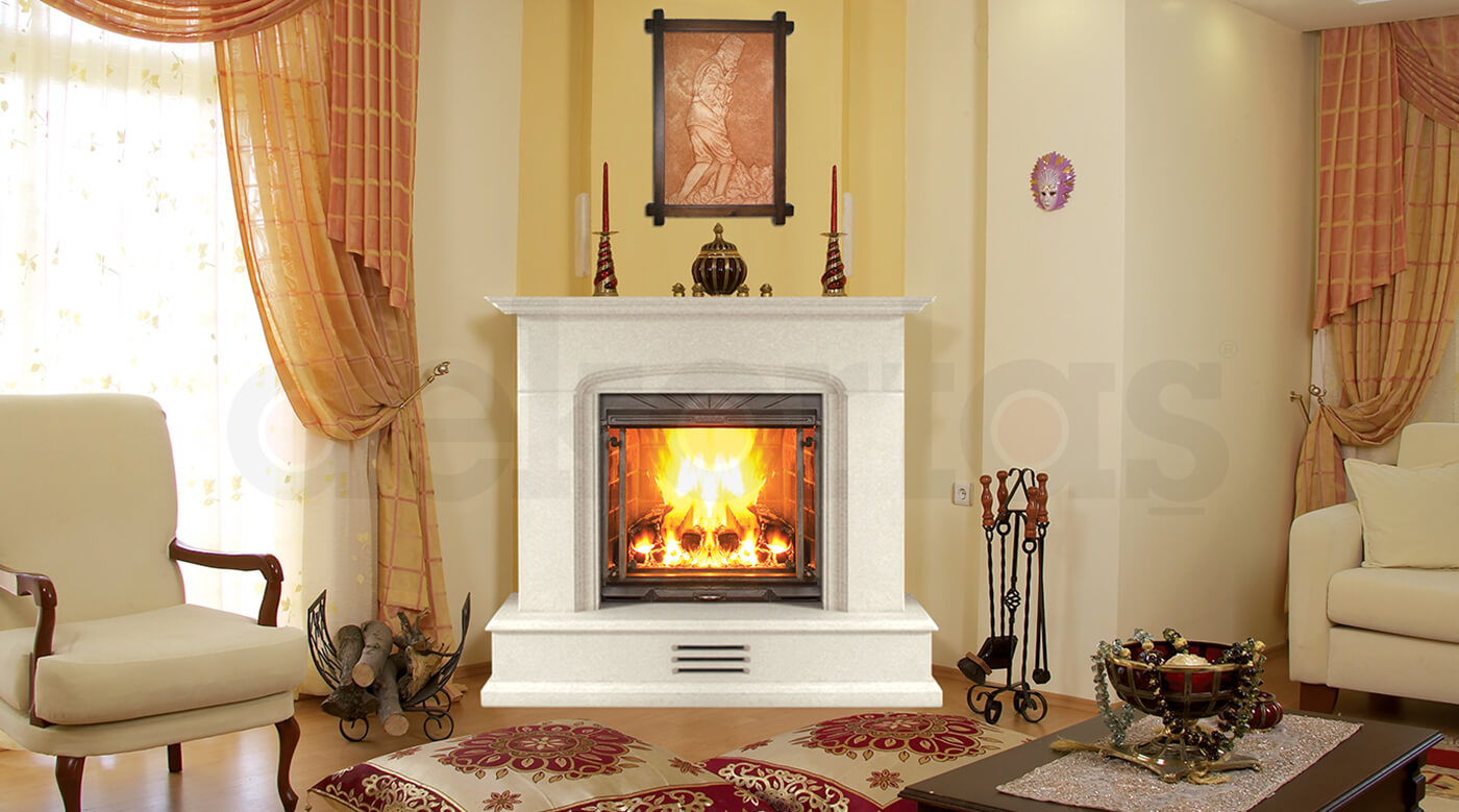 Model 605 Odunlu Şömine Modeli