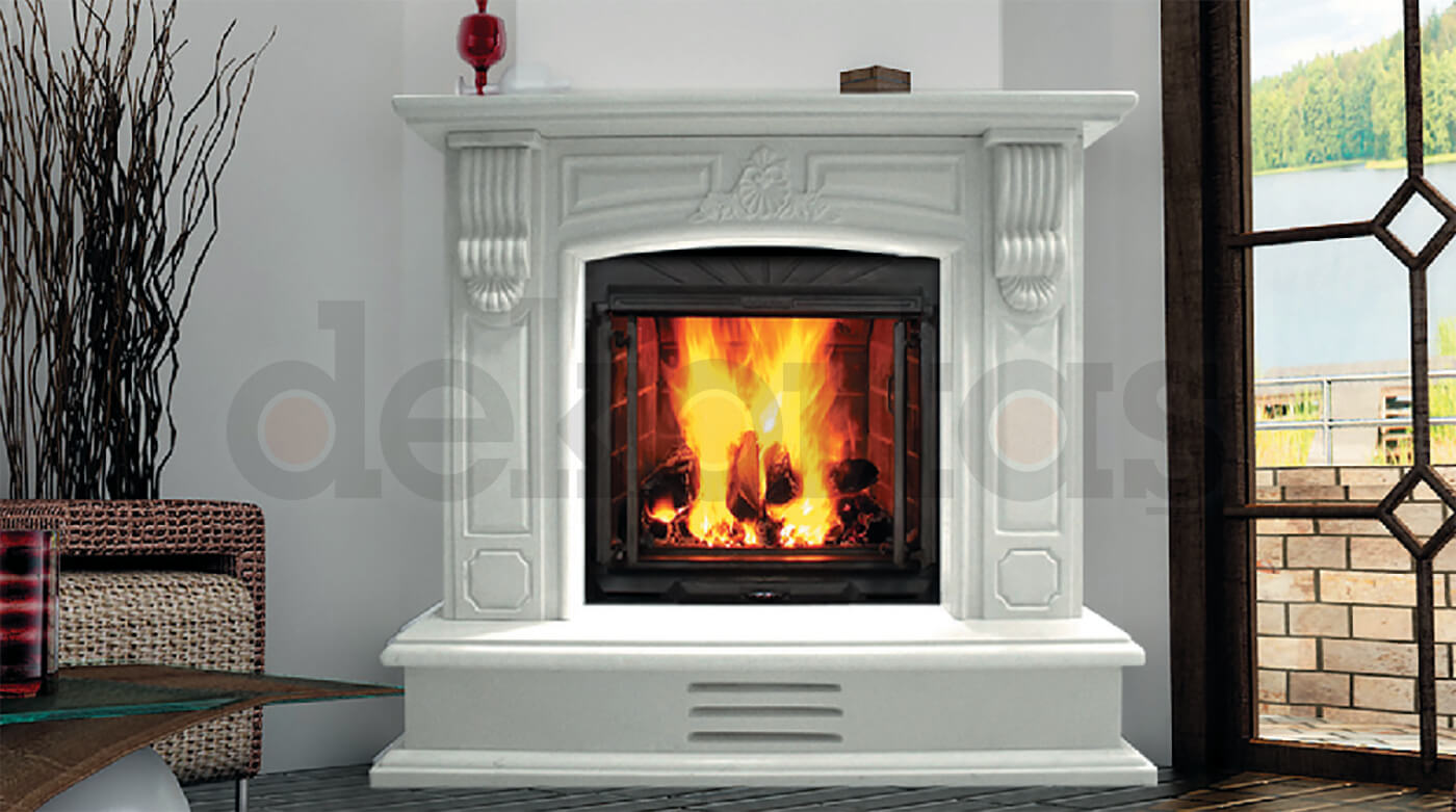 Model R17 Odunlu Şömine Modeli
