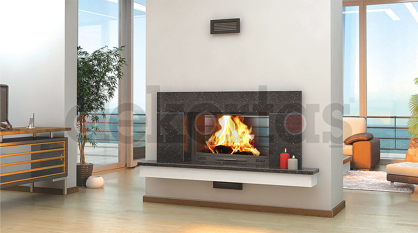 Model 119 Plazma Odunlu Şömine Modeli