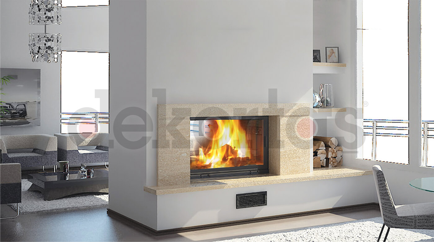 Model 164 Odunlu Şömine Modeli