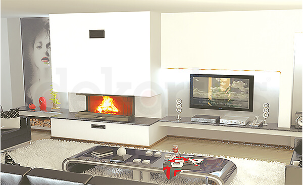 816 Şömine