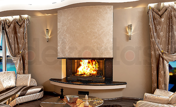 858 Şömine