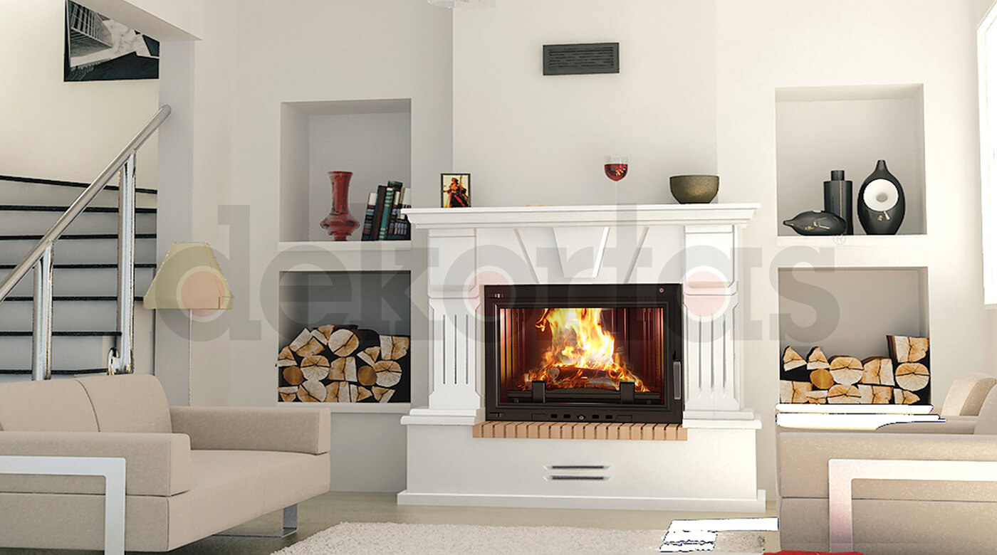 Model 1315 Odunlu Şömine Soba Modeli
