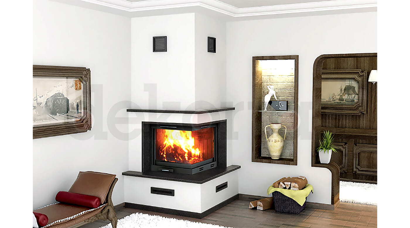 Model 906 Odunlu Şömine Modeli