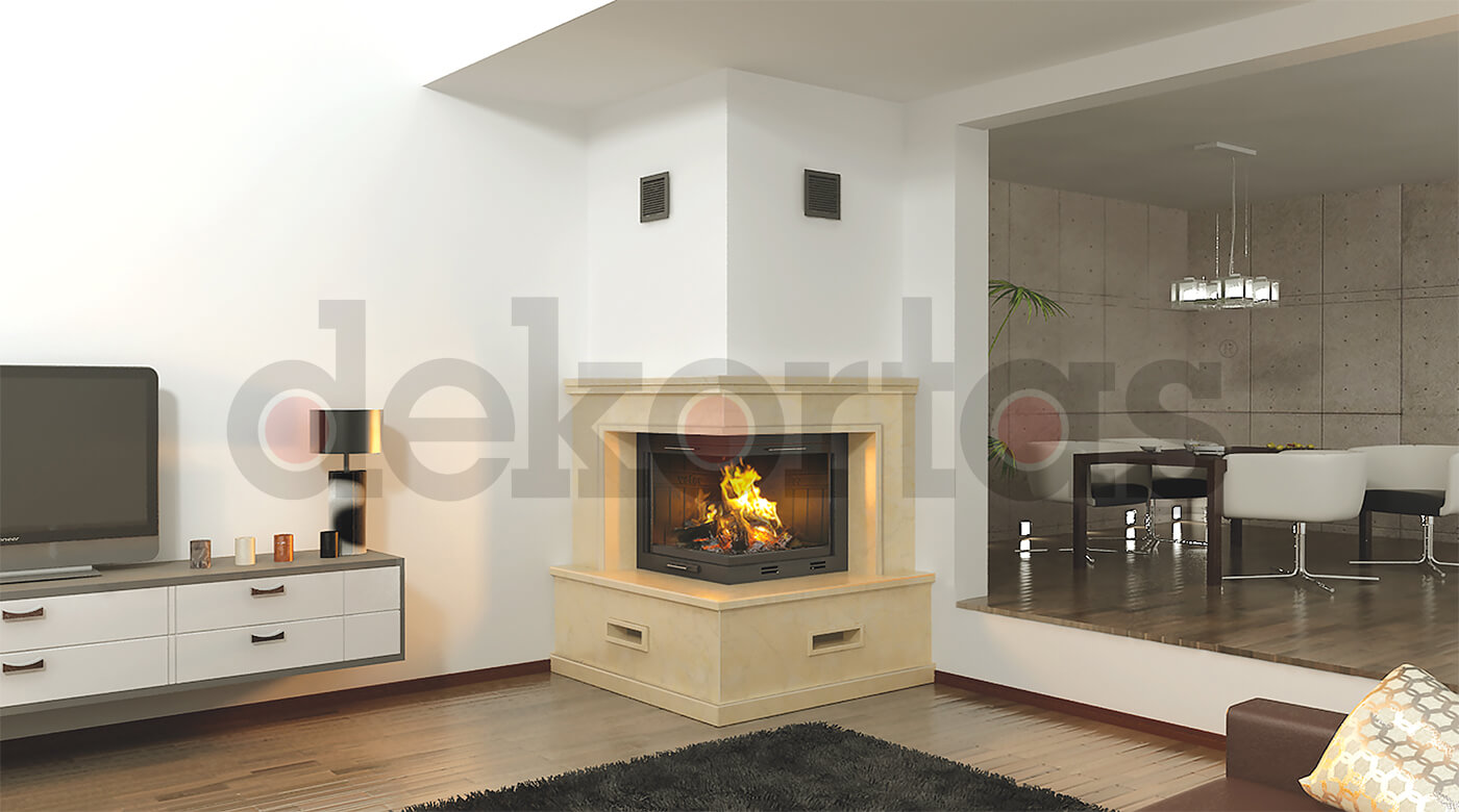 Model 930 Odunlu Şömine Modeli