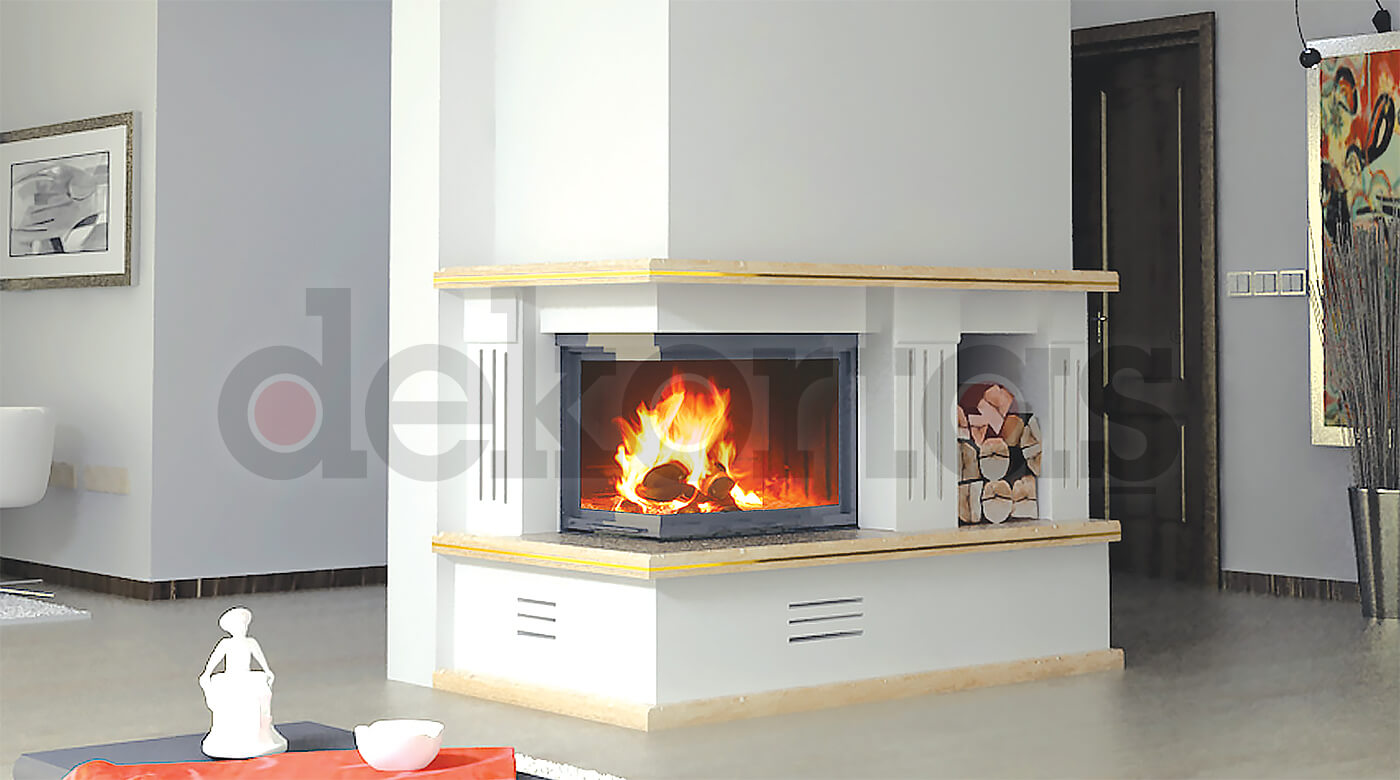Model 931 Odunlu Şömine Modeli