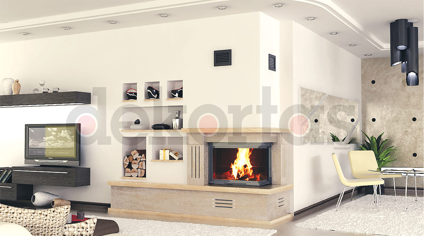 Model 931 Odunlu Şömine Modeli