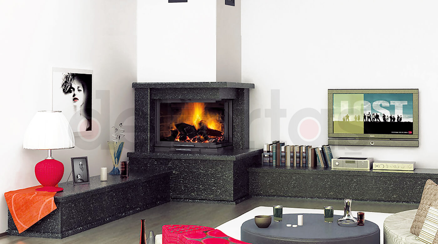 Model 933 Odunlu Şömine Modeli