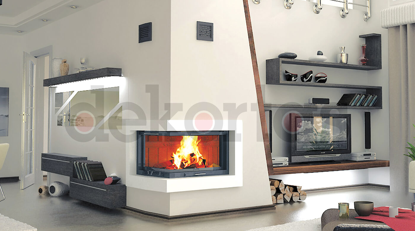Model 937 Odunlu Şömine Modeli