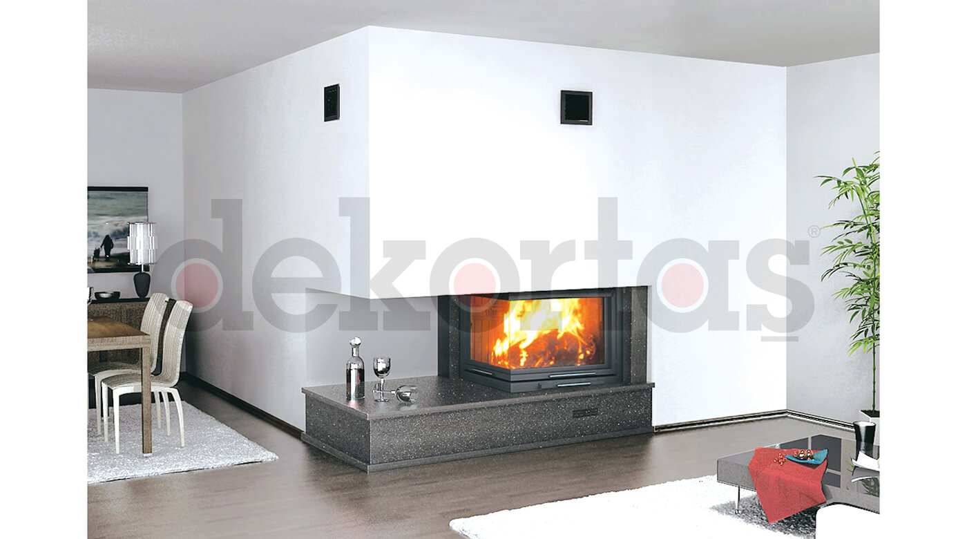 Model 938 Odunlu Şömine Modeli