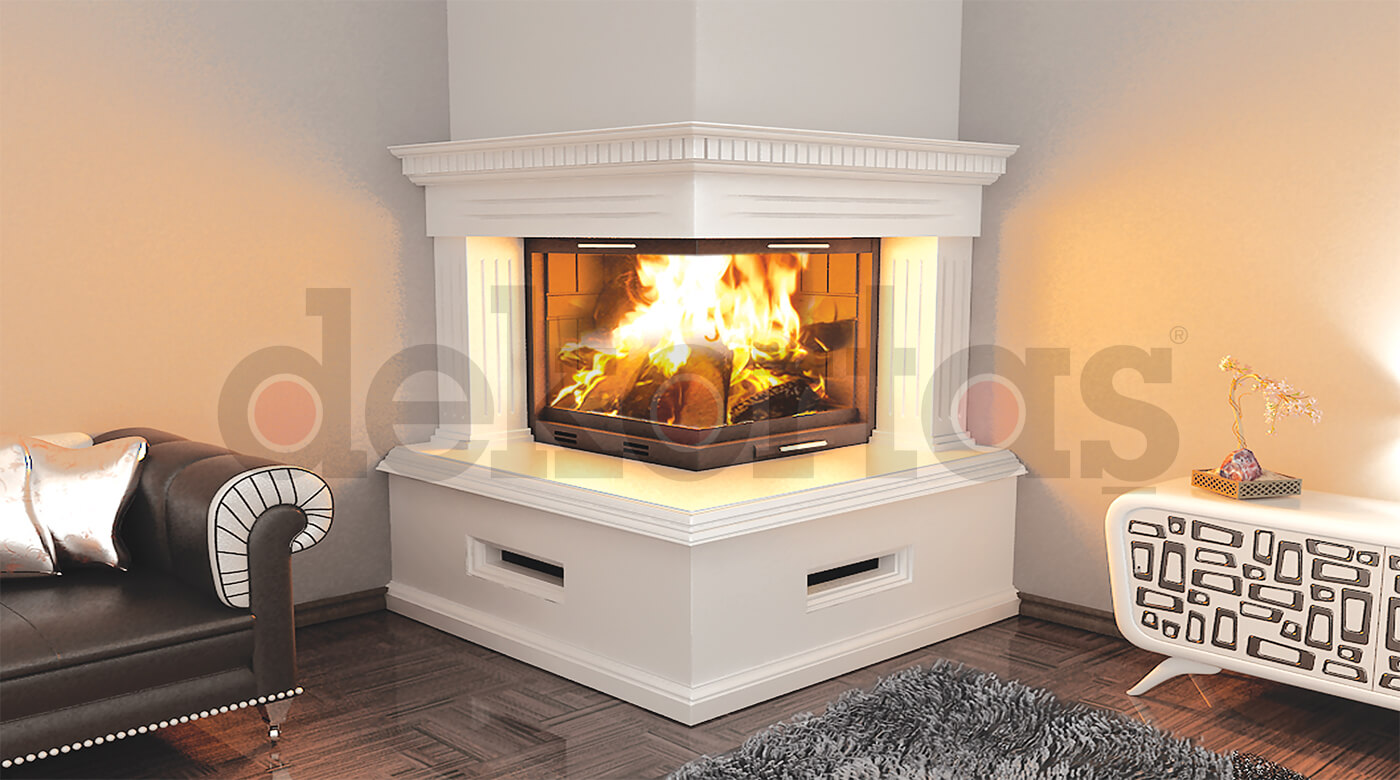 Model 965 Odunlu Şömine Modeli