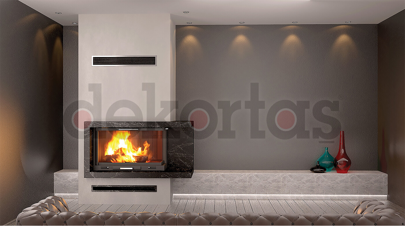 Model 988 Odunlu Şömine Modeli