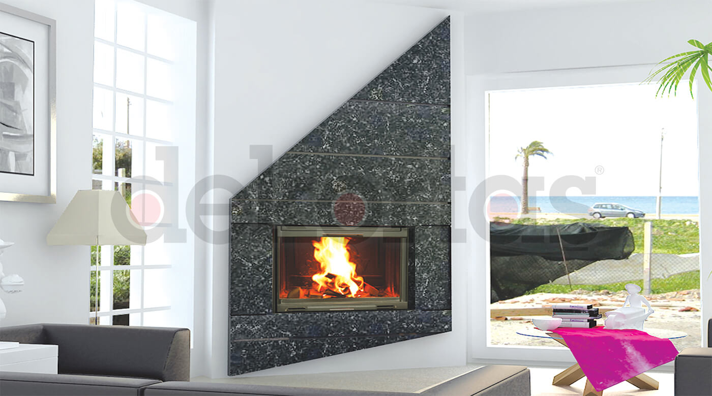 Model 151 Odunlu Şömine Modeli
