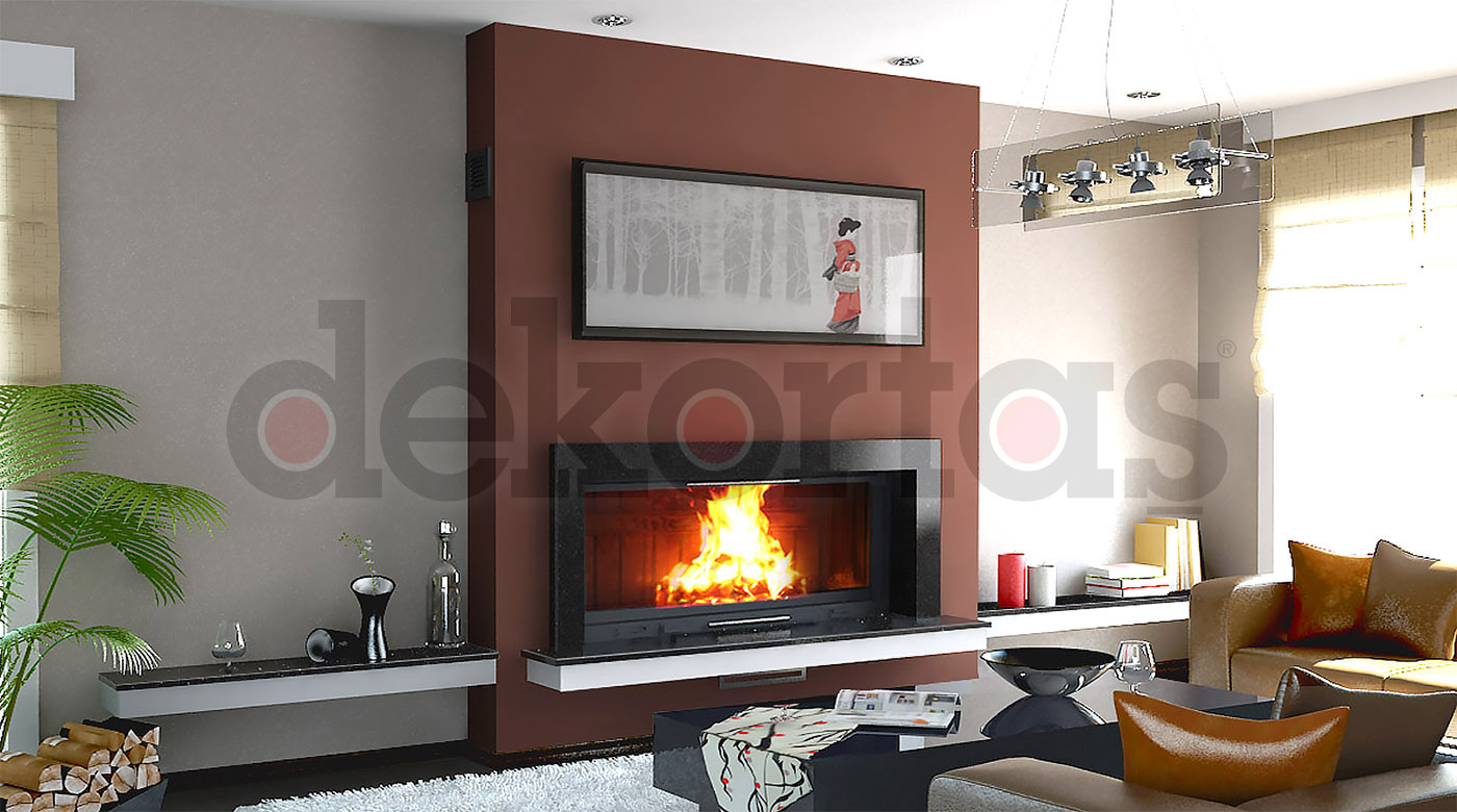 Model 176 Odunlu Şömine Modeli