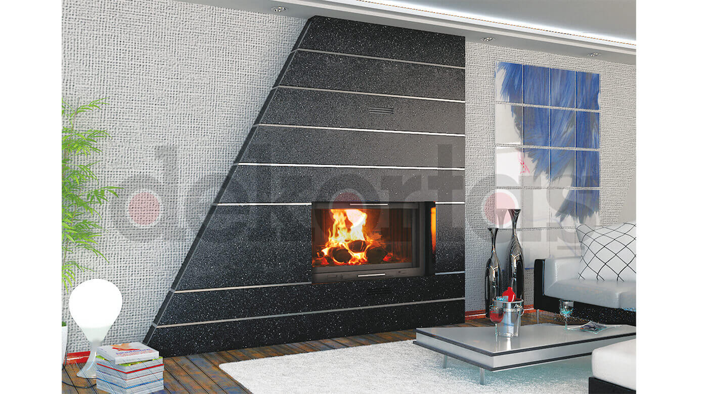 Model 178 Odunlu Şömine Modeli