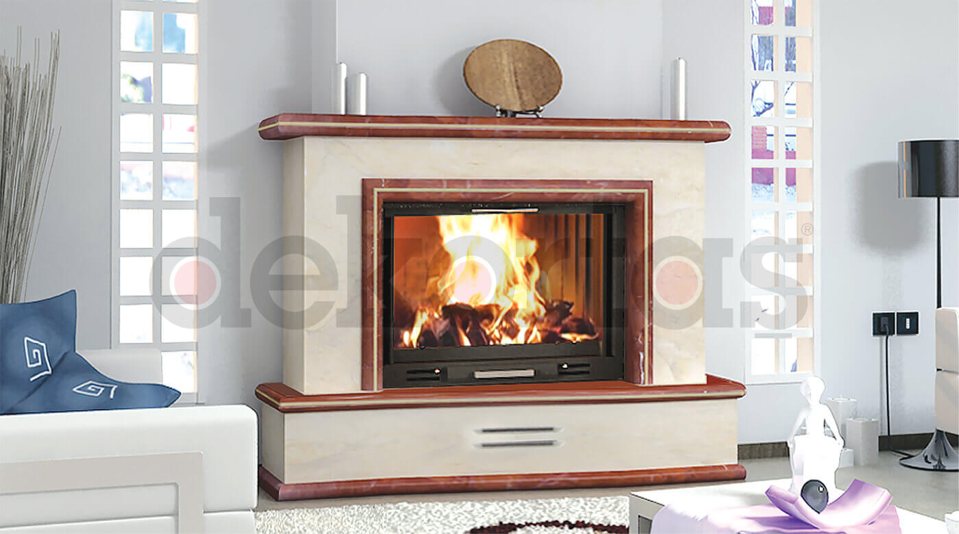 Model 146 Odunlu Şömine Modeli