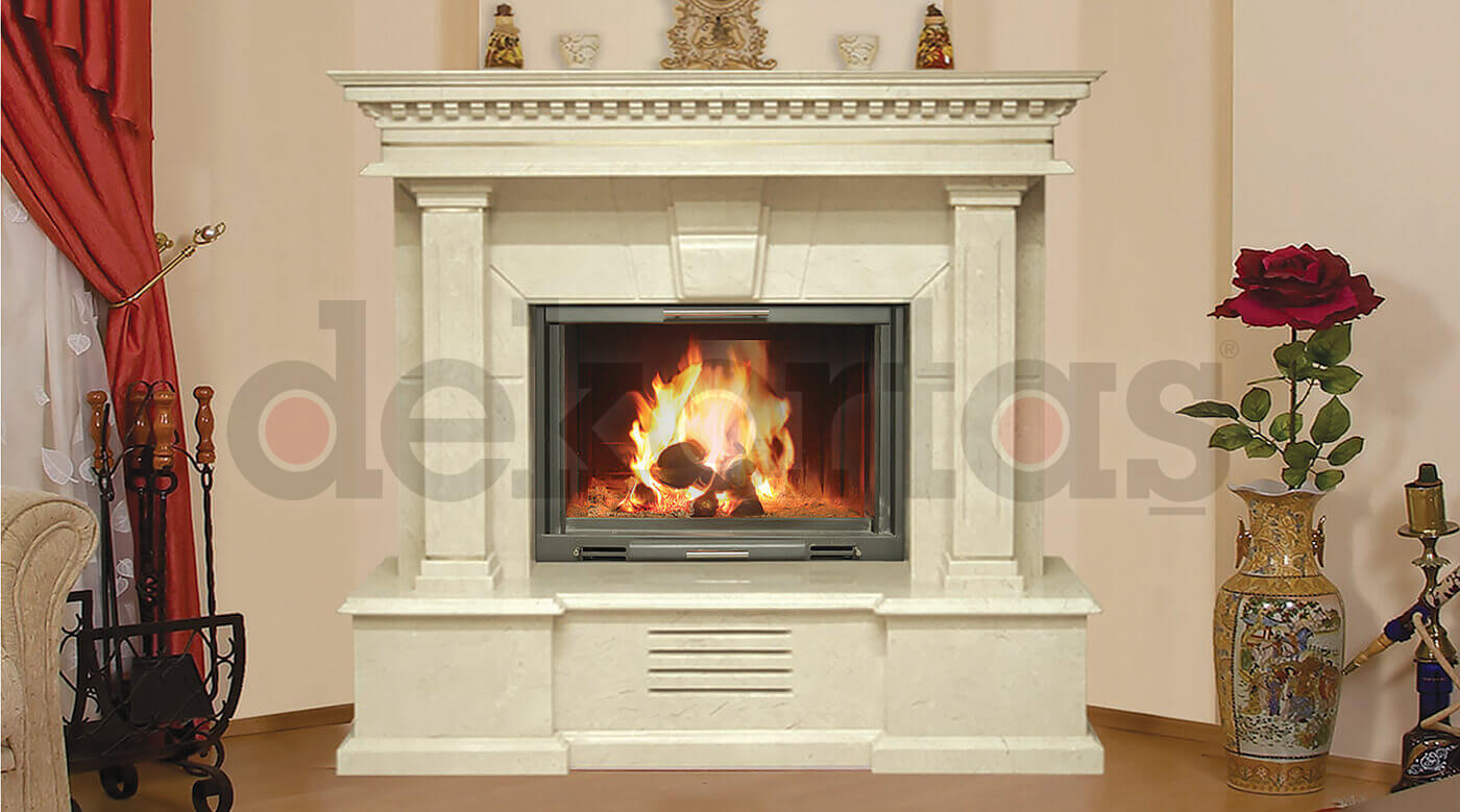 Model 215 Odunlu Şömine Modeli