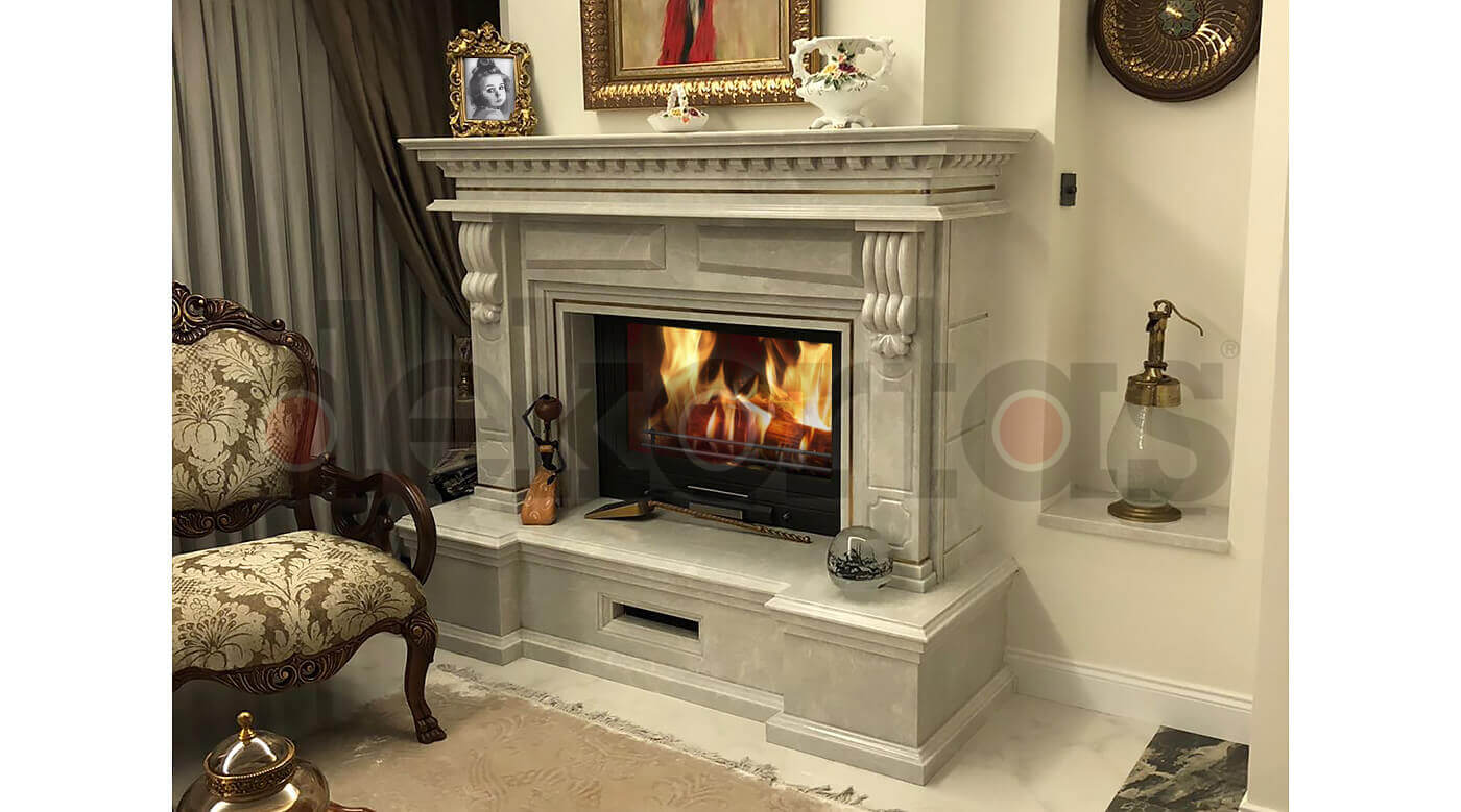 Model 225 Odunlu Şömine Modeli