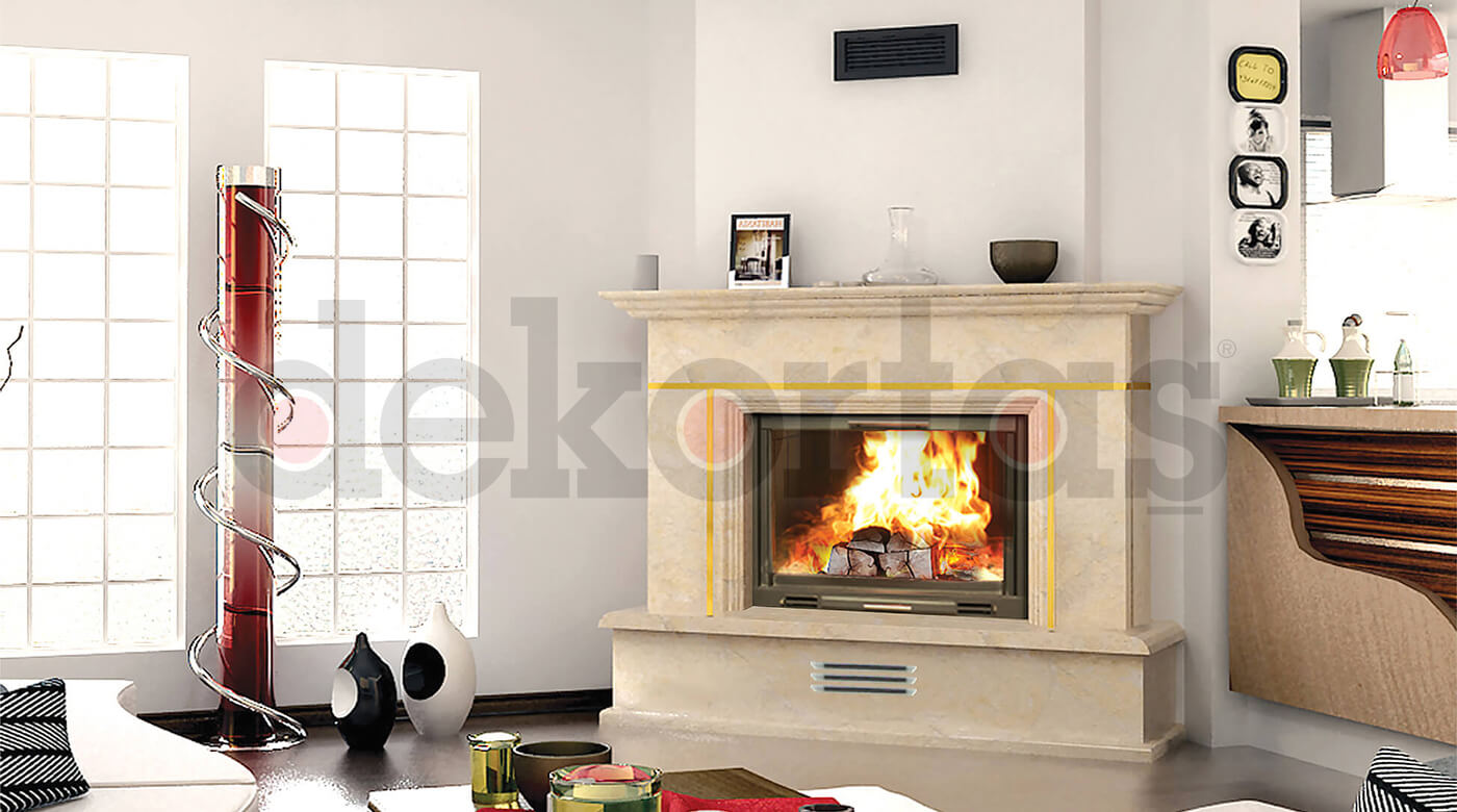 Model 235 Odunlu Şömine Modeli