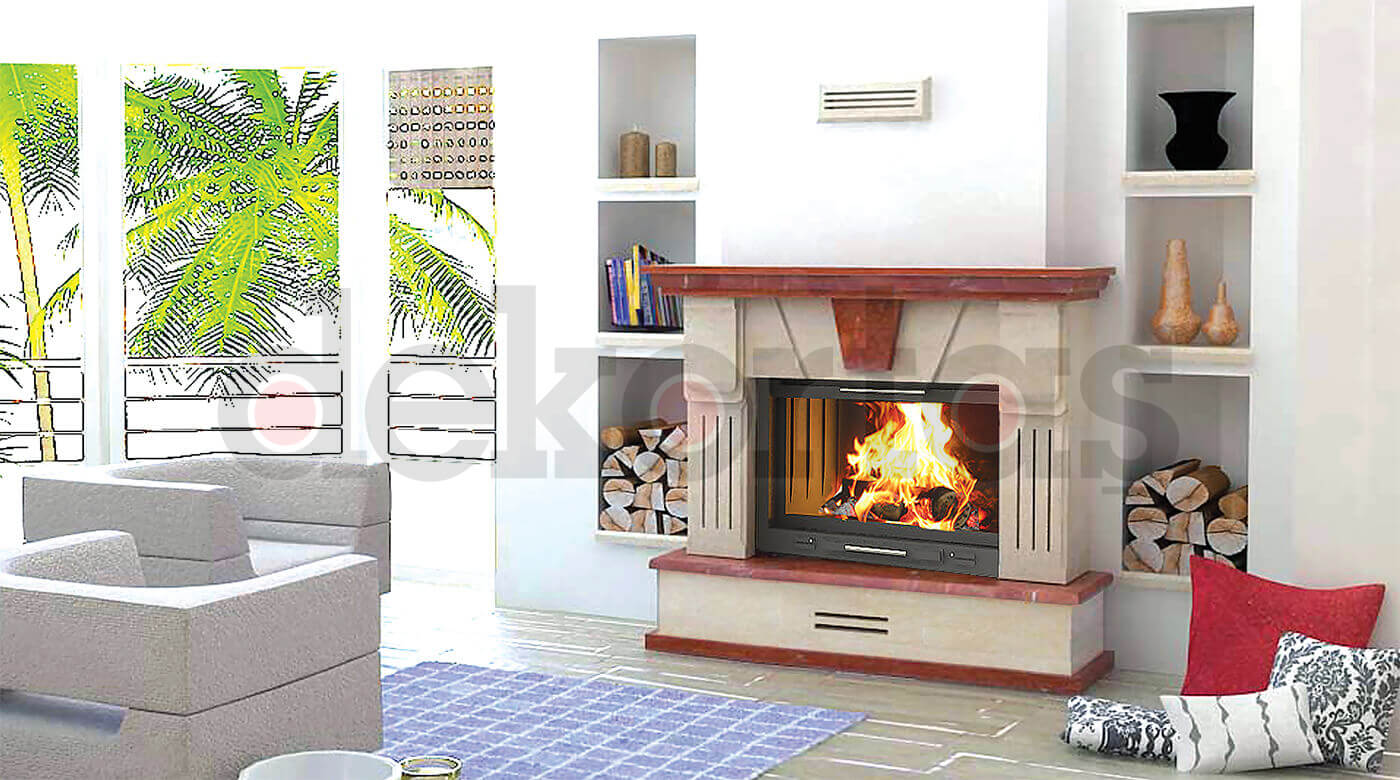 Model 314 Odunlu Şömine Modeli