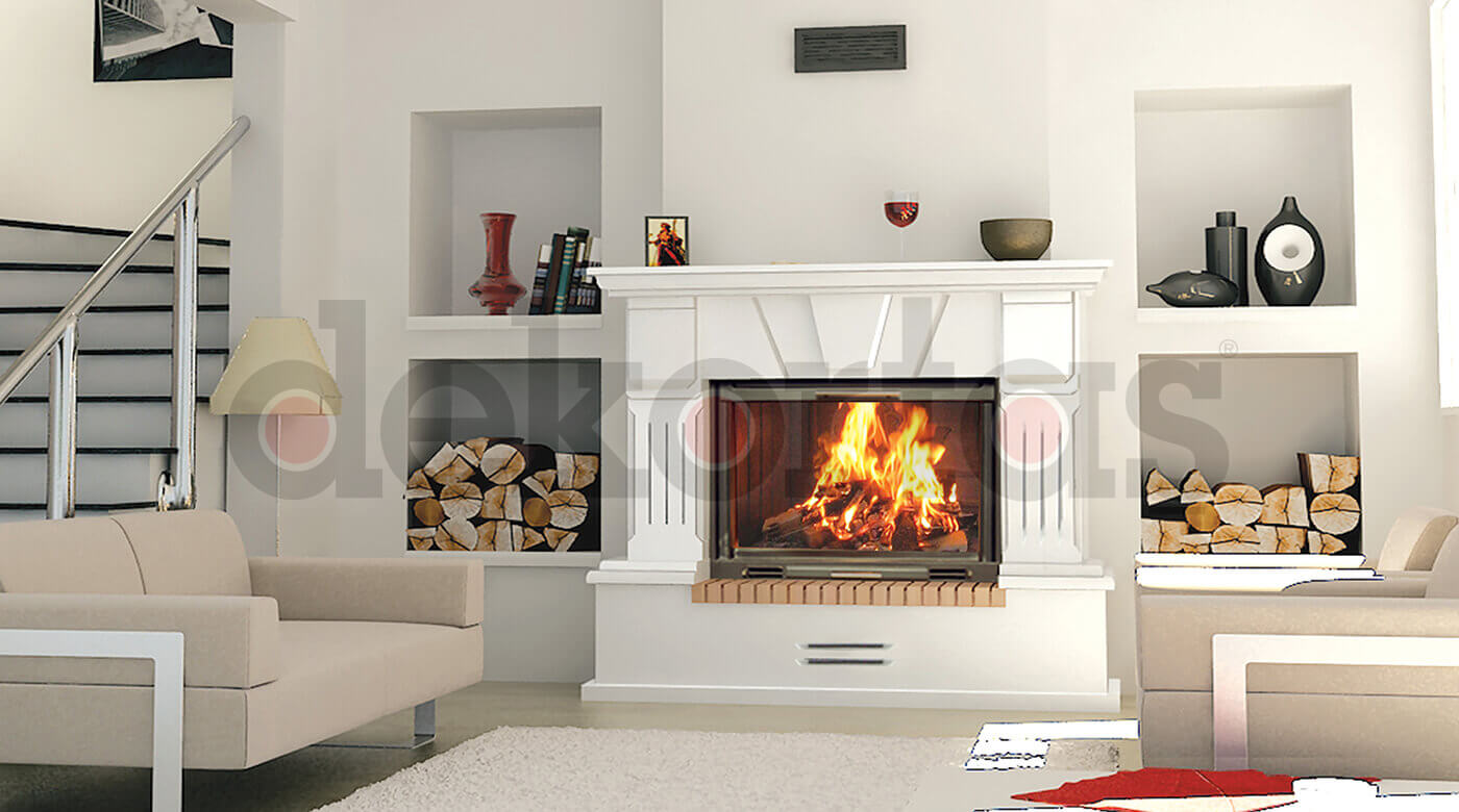 Model 315 Odunlu Şömine Modeli