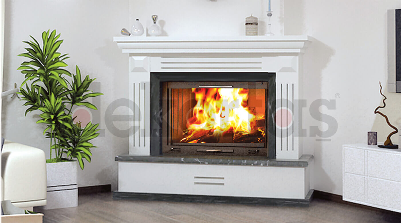 Model 515 Odunlu Şömine Modeli