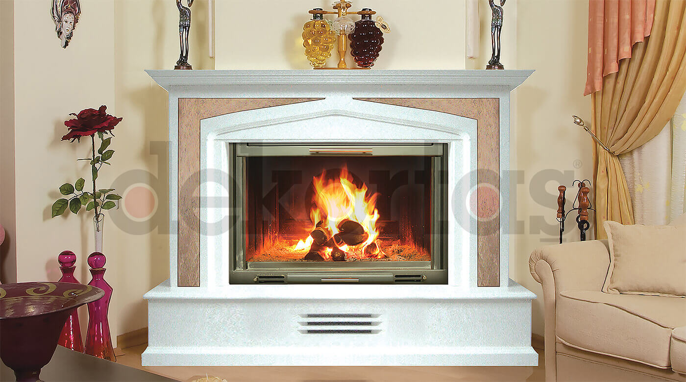 Model 607 Odunlu Şömine Modeli
