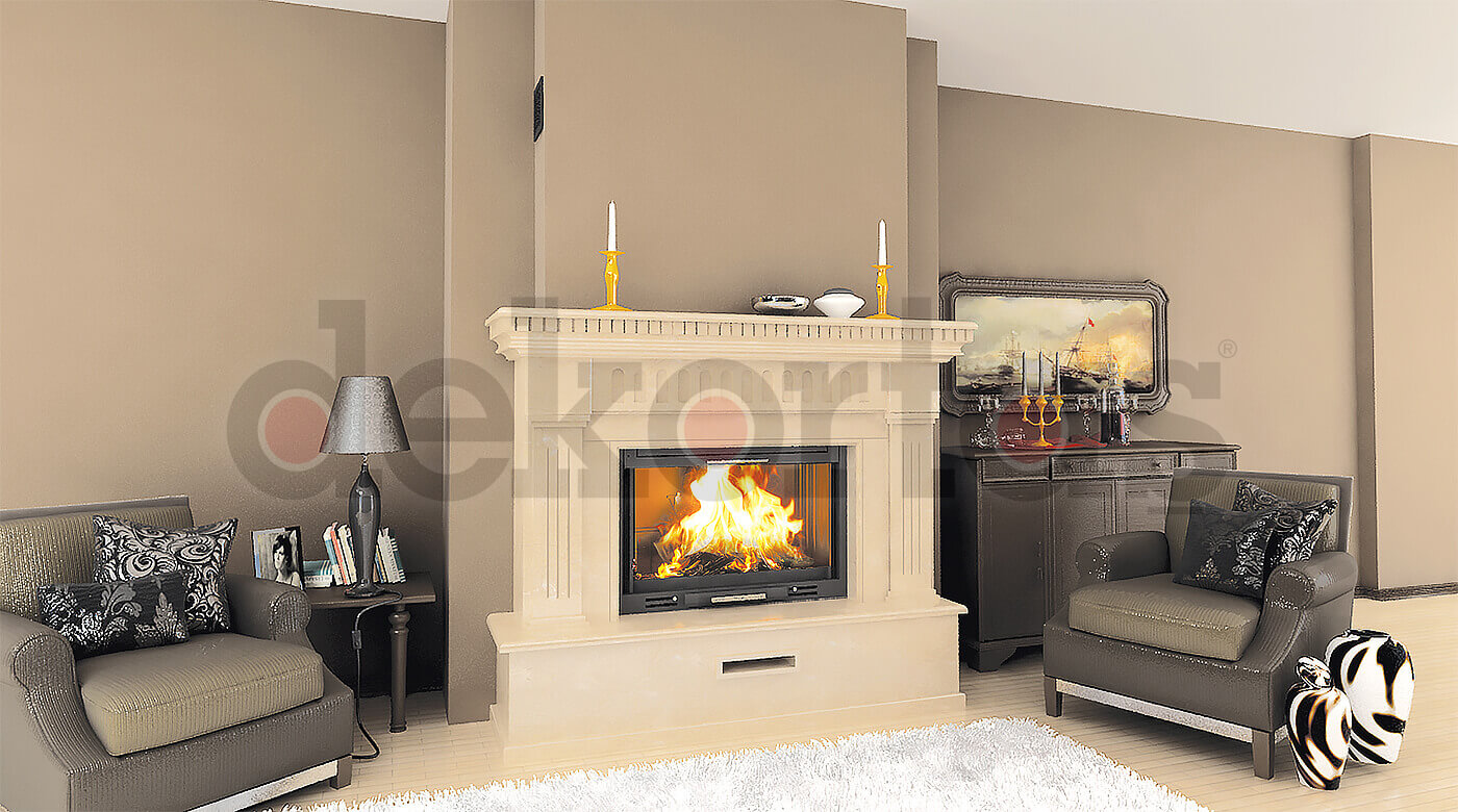 Model 618 Odunlu Şömine Modeli