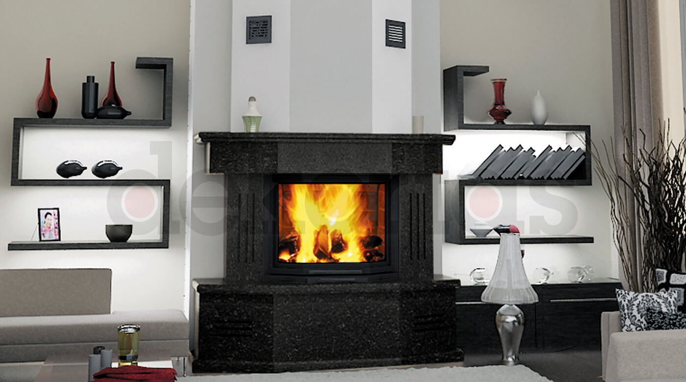 Model 910 Odunlu Şömine Modeli